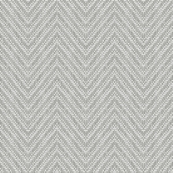 media image for Glynn Grey Chevron Wallpaper from Georgia Collection by Brewster 250