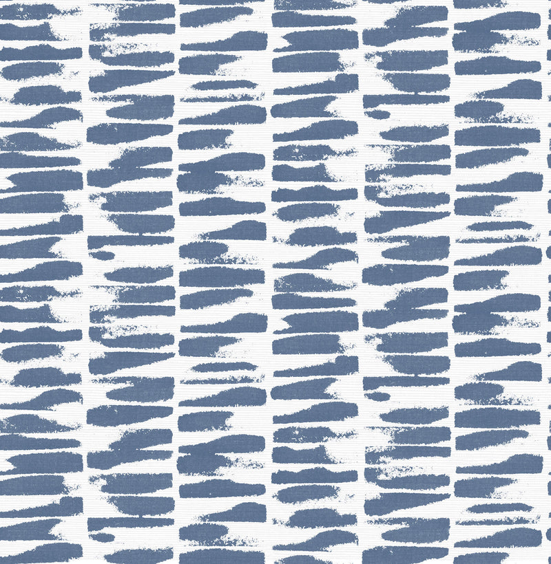 media image for Myrtle Indigo Abstract Stripe Wallpaper 265