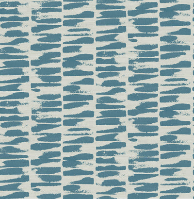 product image of Myrtle Sea Green Abstract Stripe Wallpaper 556
