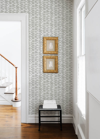 product image for Myrtle Grey Abstract Stripe Wallpaper 66