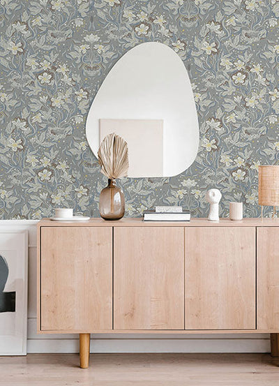 product image for Lisa Stone Floral Damask Wallpaper 98