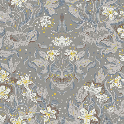 product image of Lisa Stone Floral Damask Wallpaper 572