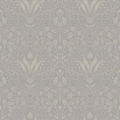 product image of Mara Grey Tulip Ogee Wallpaper 511