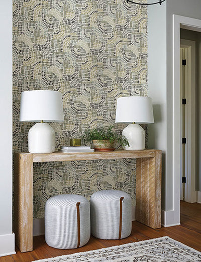 product image for Wanderer Evergreen Mosiac Wallpaper 6