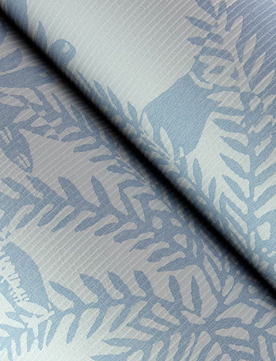 product image for Jacaranda Light Blue Tropical Trail Wallpaper 57