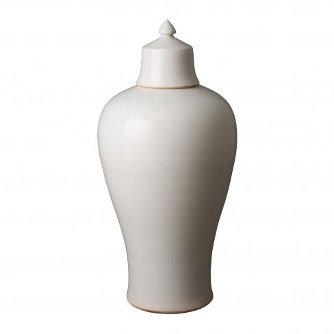 media image for Porcelain Lidded Meiping Vase Flatshot Image 268
