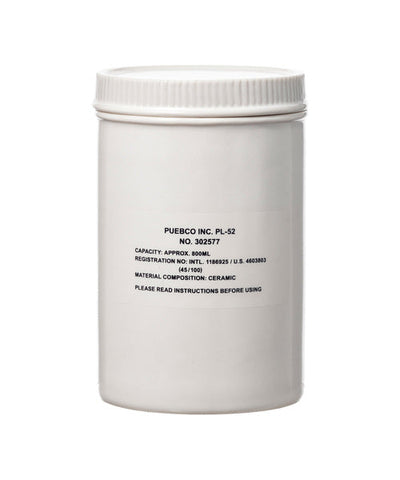 product image for ceramic canister in large design by puebco 6 43