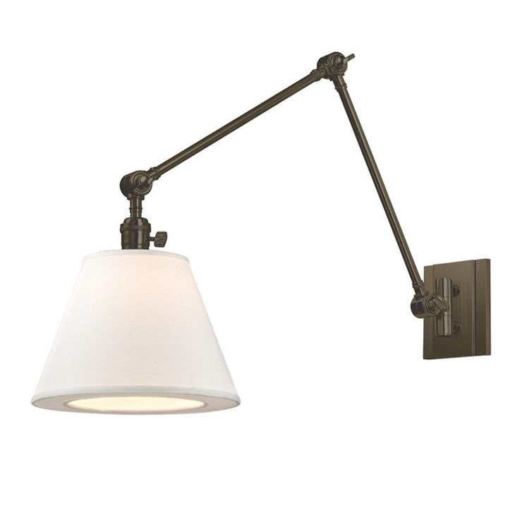 hillsdale 1 light swing arm wall sconce 6234 design by hudson valley lighting 3