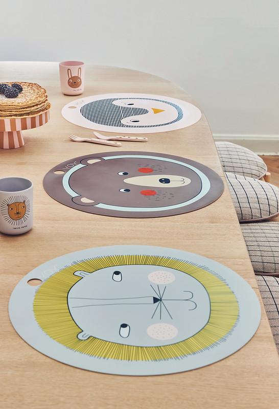 media image for kids penguin placemat design by oyoy 2 229