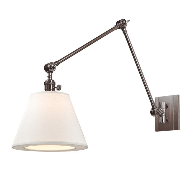 hillsdale 1 light swing arm wall sconce 6234 design by hudson valley lighting 2