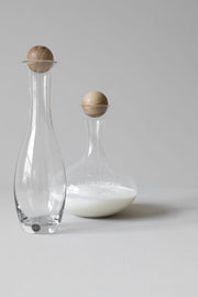 Wine Water Carafe With Oak Stopper Design By Sagaform 6