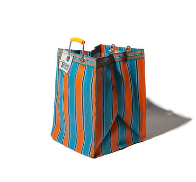 product image for recycled plastic stripe bag rectangle d30 by puebco 503219 4 92