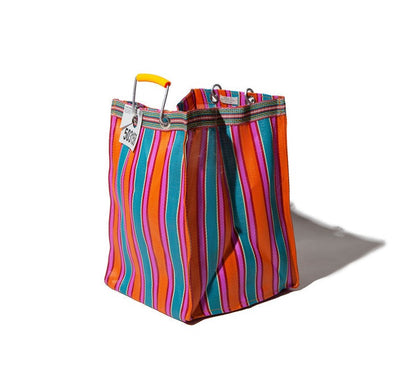 product image for recycled plastic stripe bag rectangle d30 by puebco 503219 7 0