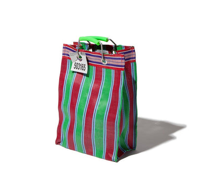 product image for recycled plastic stripe bag rectangle d15 by puebco 503332 5 19