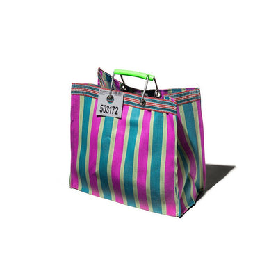 product image for recycled plastic stripe bag square by puebco 503271 3 29