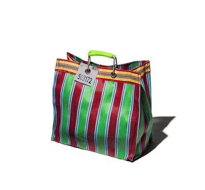 product image for recycled plastic stripe bag square by puebco 503271 5 53