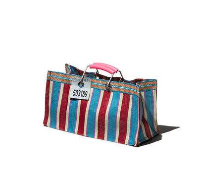 product image for recycled plastic stripe bag wide by puebco 503394 2 74