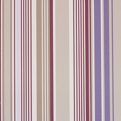product image of Stripe Classic Wallpaper in Blue/Brown/Red/Multi 559