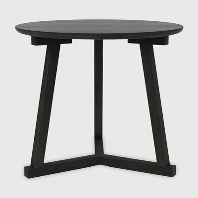 product image for Oak Wide Tripod Side Table 8