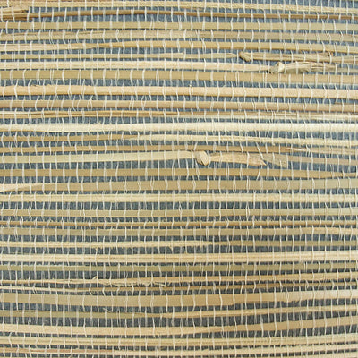 product image of Grasscloth Natural Texture Wallpaper in Brown/Grey/Silver 576