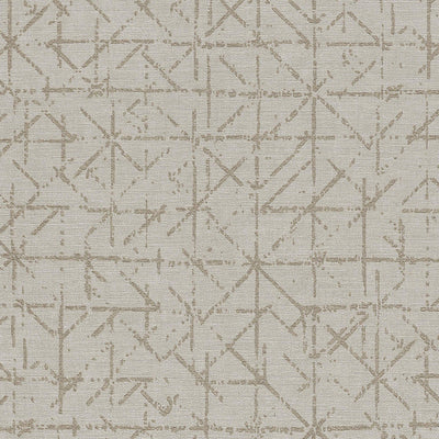 product image of Sample Geo Abstract Textural Wallpaper in Gold/Beige 520