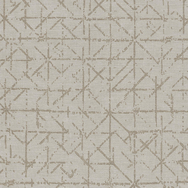media image for Sample Geo Abstract Textural Wallpaper in Gold/Beige 265