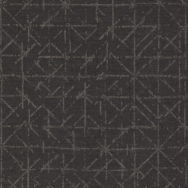 media image for Geo Abstract Textural Wallpaper in Gold/Espresso 244