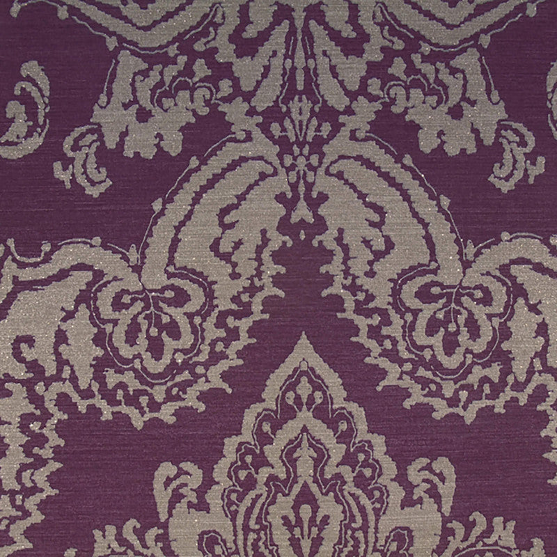 media image for Damask Exquisite Wallpaper in Eggplant 289