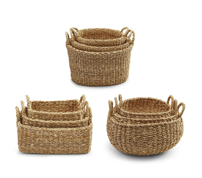 media image for Hand-Woven Seagrass Baskets 254