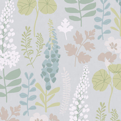 product image of Botanical Tropical Flair Wallpaper in Multi Pink 554