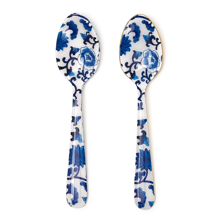 set of 2 chinoiserie spoons on gift card 2