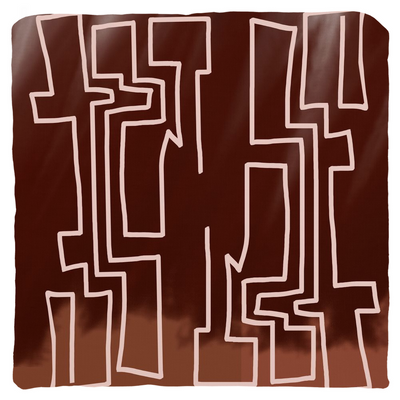 product image for glyph throw pillow 16 37
