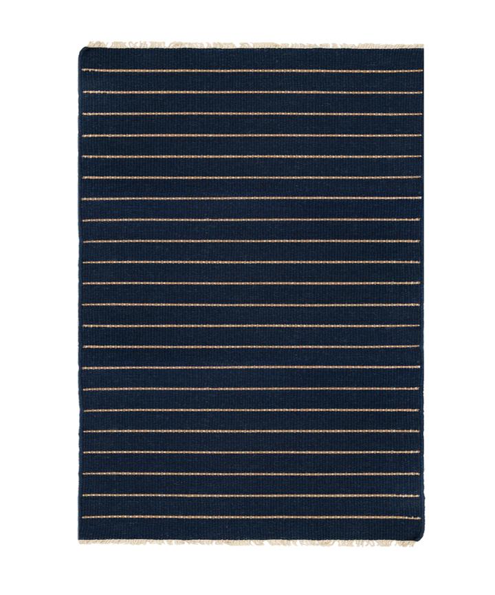 warby handwoven rug in navy in multiple sizes design by pom pom at home 2