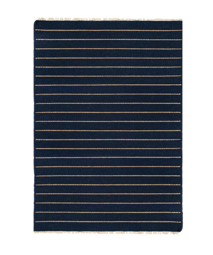 media image for warby handwoven rug in navy in multiple sizes design by pom pom at home 2 27