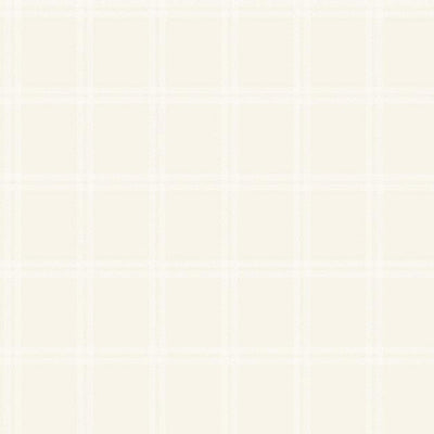 product image of Plaid Tone on Tone Wallpaper in Neutral Cream 579