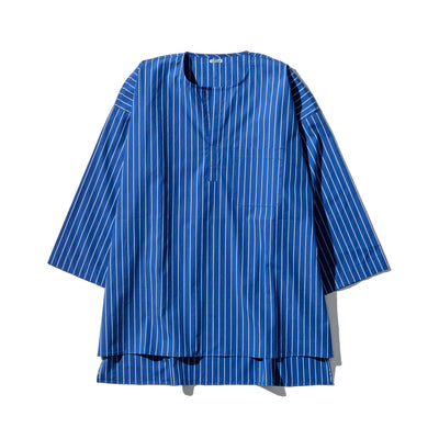 product image for Cotton Stripe Shirt Crew Neck 2 66