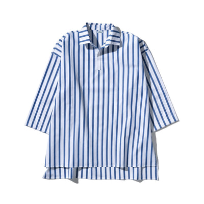 product image for Cotton Stripe Shirt Regular Collar 3 21