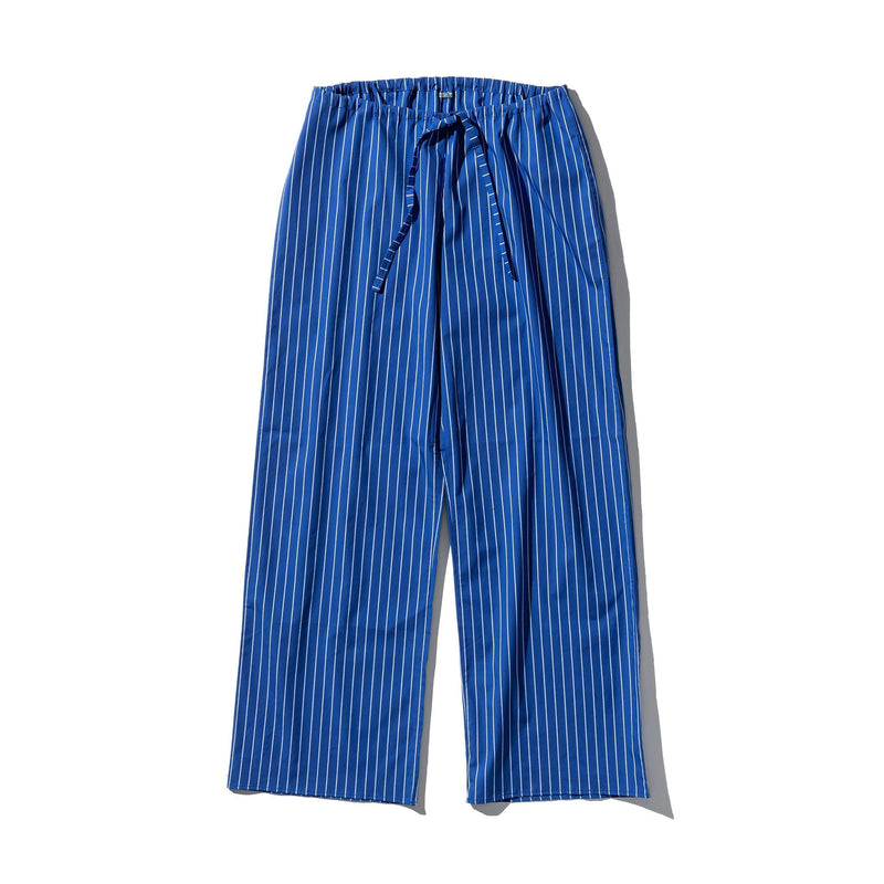 media image for Cotton Stripe Regular Pants Blue 2 27