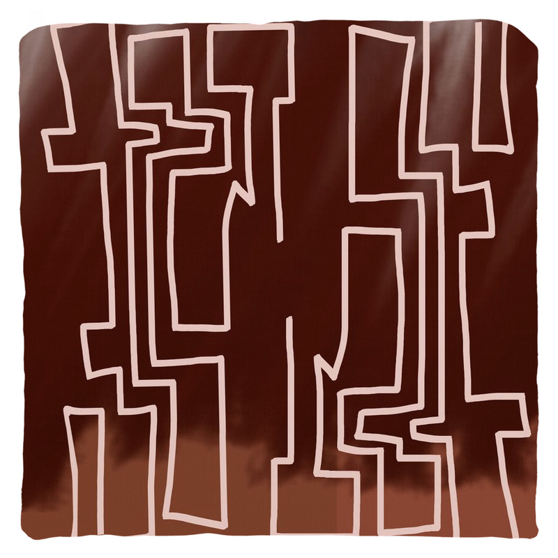 media image for glyph throw pillow 14 291