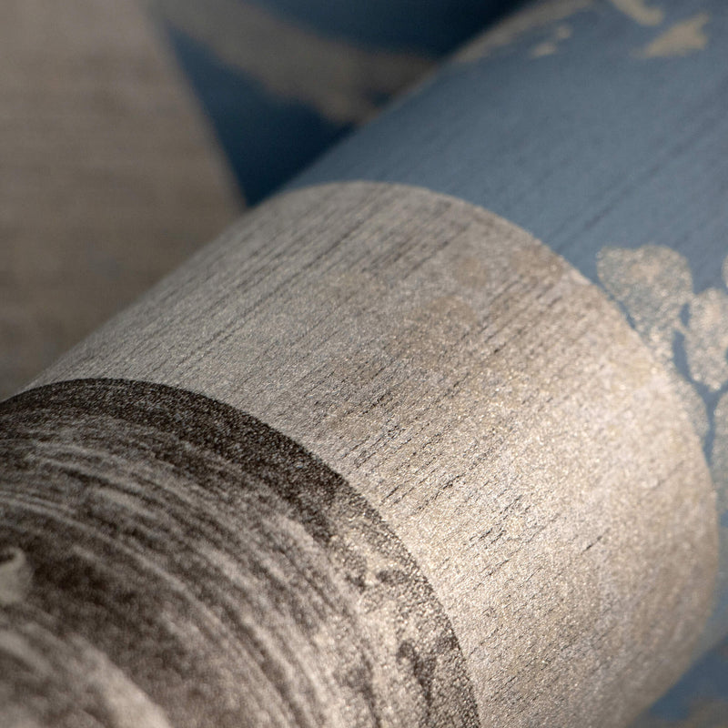 media image for Nerites Midnight Blue Wallpaper from the Adonea Collection by Galerie Wallcoverings 216