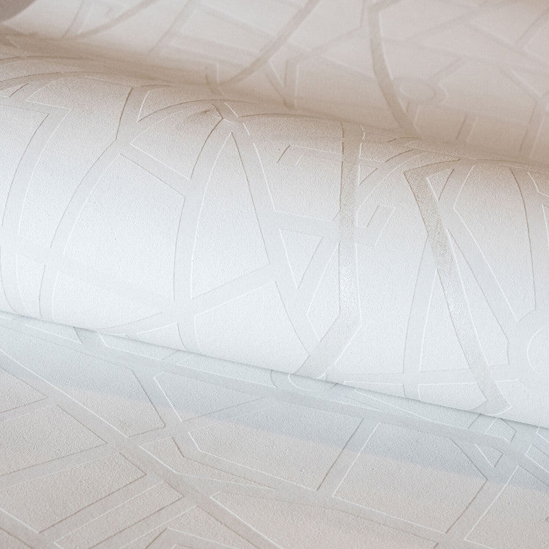 media image for Connection Wallpaper in Ivory White 225