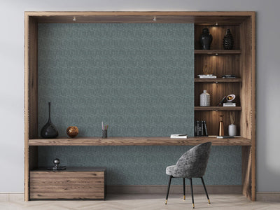 product image for Greek Tile Wallpaper in Black Blue 98