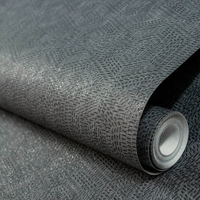 product image for Greek Tile Wallpaper in Black Blue 59
