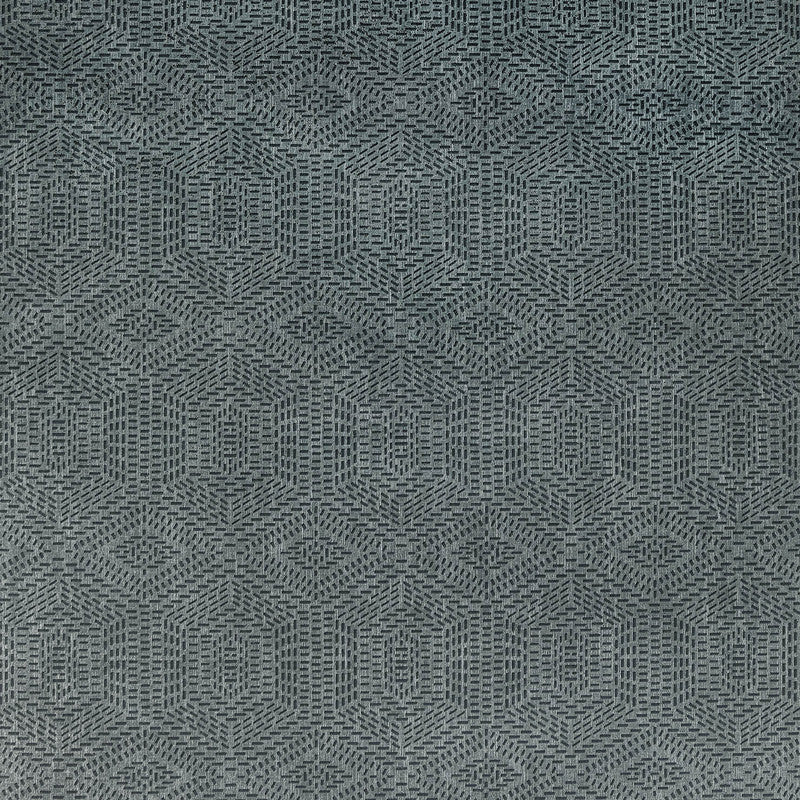 media image for Greek Tile Wallpaper in Black Blue 285