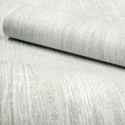product image for Wooden Wallpaper in Light Grey 64