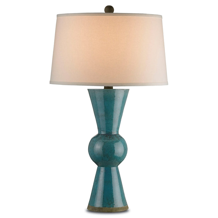 Upbeat Teal Table Lamp 1