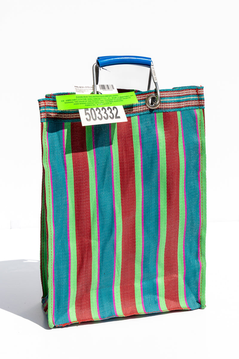 media image for Recycled Plastic Stripe Bag - Rectangle D15 292