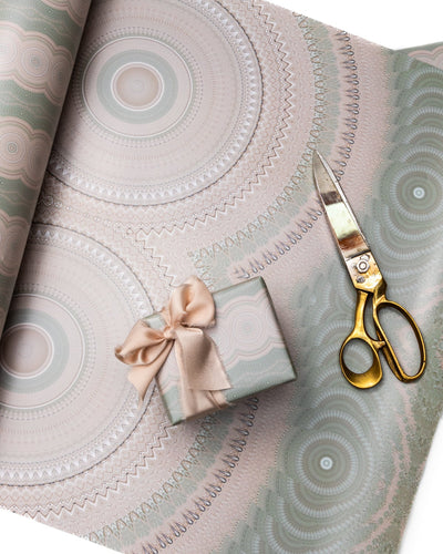product image for Sage Cream Wrapping Paper 72