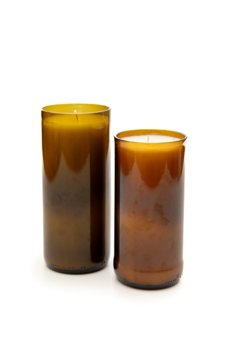 media image for Do Son Reclaimed Amber Bottle Candle D S5Qlr43 3 236