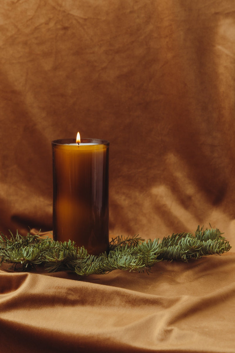 media image for Fir Balsam Reclaimed Amber Bottle Candle D F93C8F0 2 232